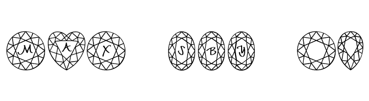 JLR Di's Gems  Free Fonts Download