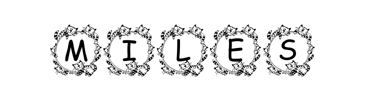 Jenna's Kitties  Free Fonts Download