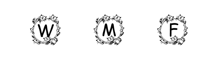 Jenna's Kitties  Free Fonts Download