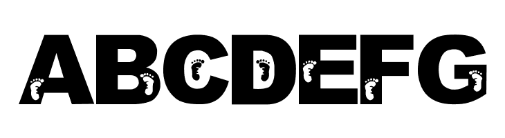 Jenna's Feet  Free Fonts Download