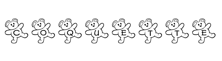 JLR Teddy Bear  Free Fonts Download