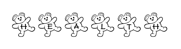 JLR Teddy Bear  Free Fonts Download