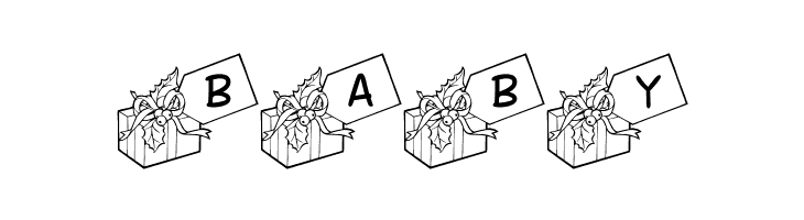 JLR Gift Tags  Free Fonts Download