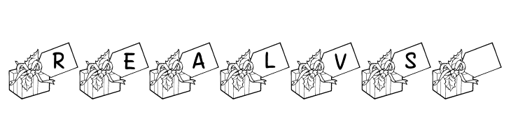 JLR Gift Tags  Free Fonts Download