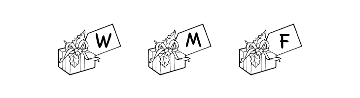 JLR Gift Tags  Free Fonts Download