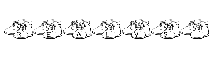 JLR Bronzed Shoes  Free Fonts Download