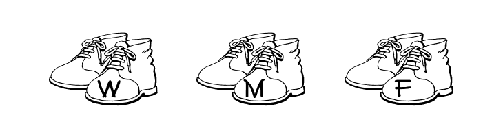 JLR Bronzed Shoes  Free Fonts Download