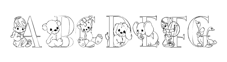 Precious Moments  Free Fonts Download