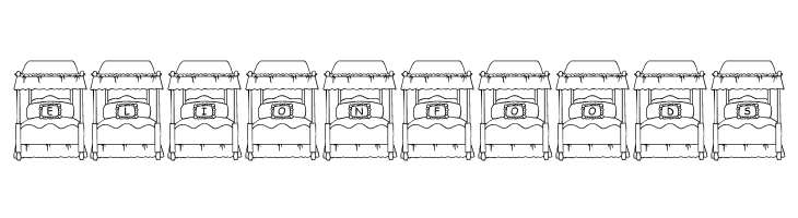 JLR Big Girl Bed  Free Fonts Download