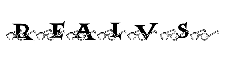 JLR Harry's Glasses  Free Fonts Download