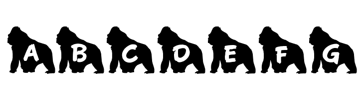 JLR Koko Gorilla Good  Free Fonts Download