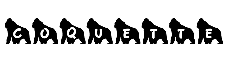 JLR Koko Gorilla Good  Free Fonts Download