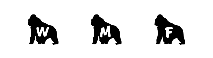 JLR Koko Gorilla Good  Free Fonts Download