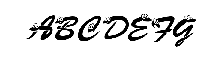 KASnake  Free Fonts Download