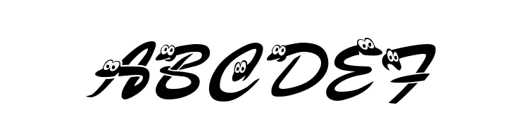 KASnake  Free Fonts Download