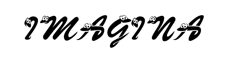 KASnake  Free Fonts Download