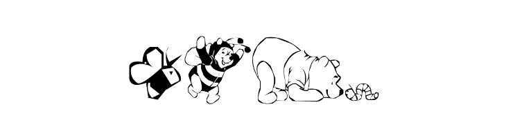 New Pooh  Free Fonts Download