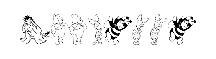 New Pooh  Free Fonts Download