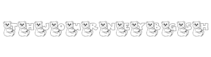 JLR Bearly There  Free Fonts Download