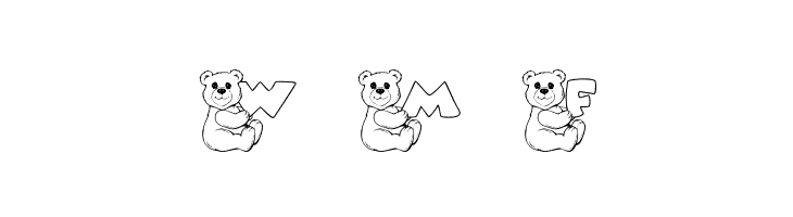 JLR Bearly There  Free Fonts Download
