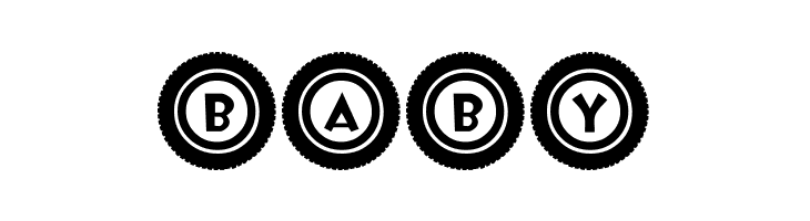 JLR Li'l Bit Tires  Free Fonts Download