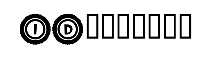 JLR Li'l Bit Tires  Free Fonts Download