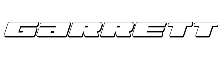 Illumino 3D Italic  Free Fonts Download