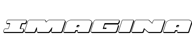 Illumino 3D Italic  Free Fonts Download