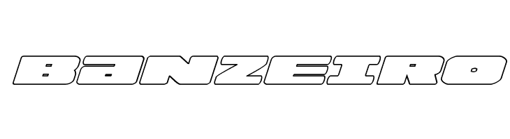 Illumino Outline Italic  Free Fonts Download