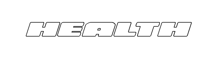 Illumino Outline Italic  Free Fonts Download