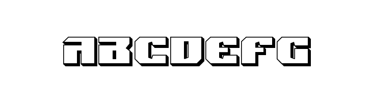 Jumpers 3D  Free Fonts Download