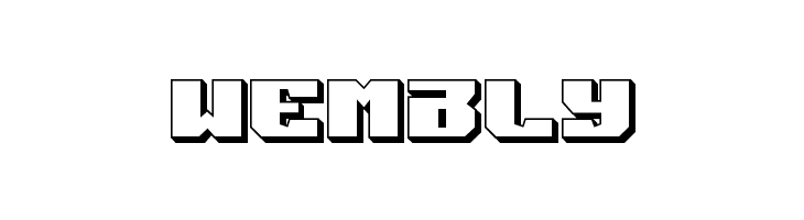 Jumpers 3D  Free Fonts Download