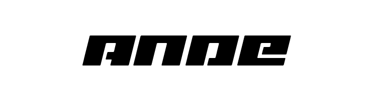 Turbo Charge Expanded Italic  Free Fonts Download