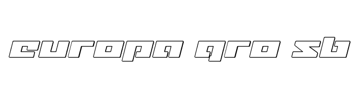 Turbo Charge Outline Italic  Free Fonts Download