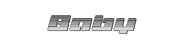 Turbo Charge Chrome Italic  Free Fonts Download