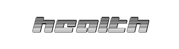 Turbo Charge Chrome Italic  Free Fonts Download
