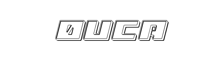 Turbo Charge Engraved Italic  Free Fonts Download