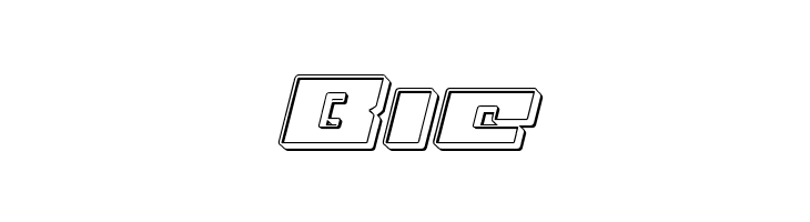 Turbo Charge Engraved Italic  Free Fonts Download