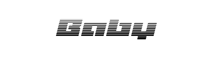 Turbo Charge Gradient Italic  Free Fonts Download