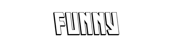 Major Force 3D Leftalic  Free Fonts Download