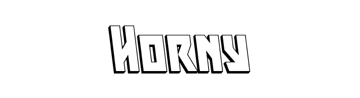 Major Force 3D Leftalic  Free Fonts Download