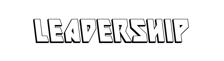 Major Force 3D Leftalic  Free Fonts Download