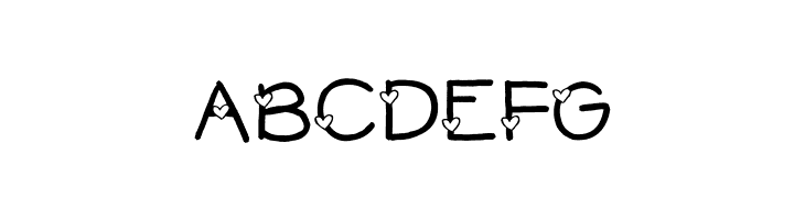 2Peas Heart's Delight  Free Fonts Download