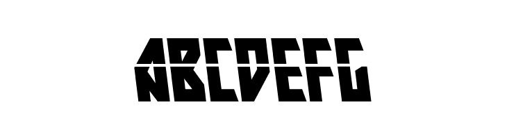 Major Force Laser Leftalic  Free Fonts Download