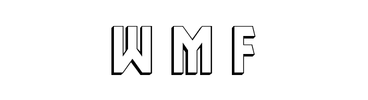 Major Force 3D  Free Fonts Download