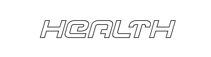 Gunrunner Ouline Italic  Free Fonts Download