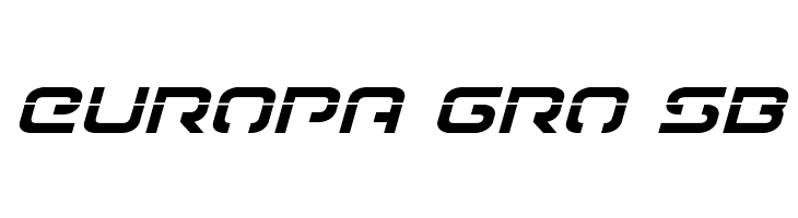 Gunrunner Laser Italic  Free Fonts Download