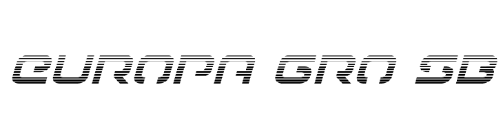 Gunrunner Gradient Italic  Free Fonts Download