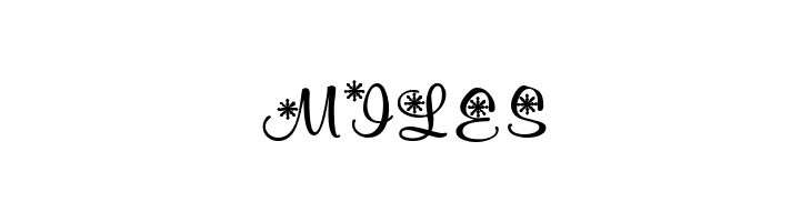 KR Snowflake 2  Free Fonts Download