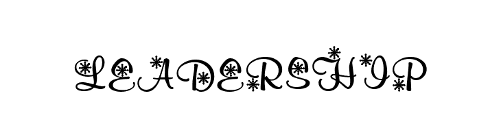 KR Snowflake 2  Free Fonts Download